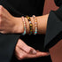 Cobbler aux myrtilles | Argent sterling 925 | Bracelet en verre Firefly
